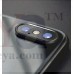 OkaeYa Camera Lens Aluminium Metal Ring Guard Cover Protector for Iphone X